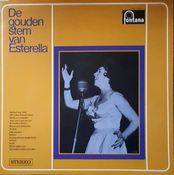 La Esterella : De Gouden Stem Van Esterella (LP, Comp)