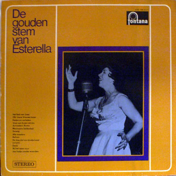 La Esterella : De Gouden Stem Van Esterella (LP, Comp)