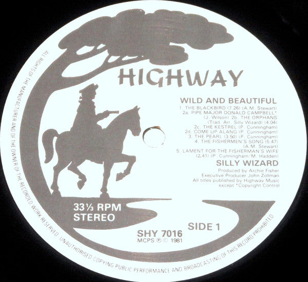 Silly Wizard : Wild & Beautiful (LP, Album)