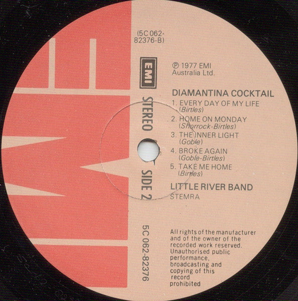 Little River Band : Diamantina Cocktail (LP, Album)