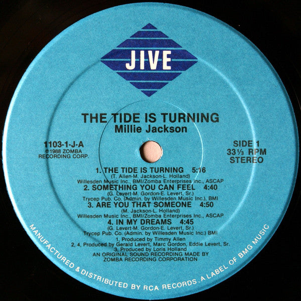 Millie Jackson : The Tide Is Turning (LP, Album)