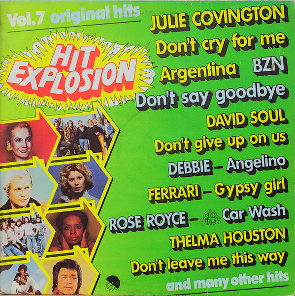 Various : Hit Explosion Vol. 7 Original Hits (LP, Comp)