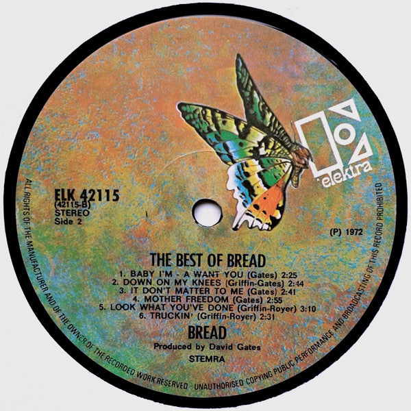 Bread : The Best Of Bread (LP, Comp)