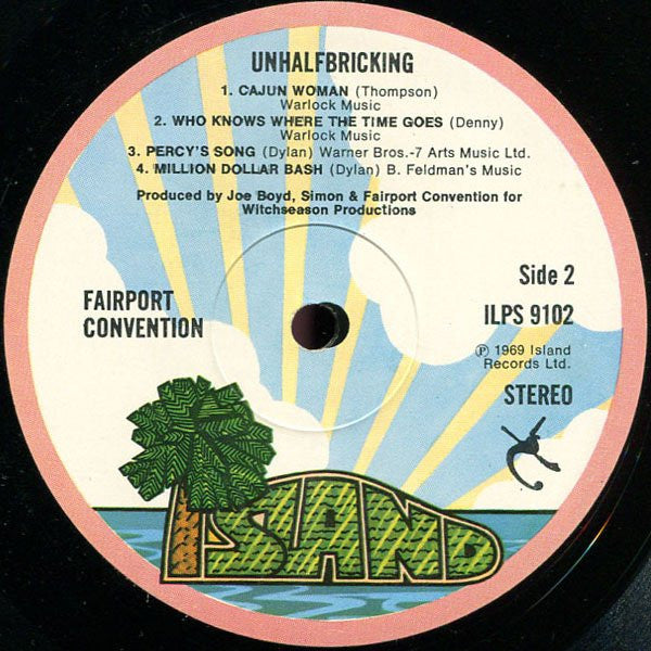 Fairport Convention : Unhalfbricking (LP, Album, RP)