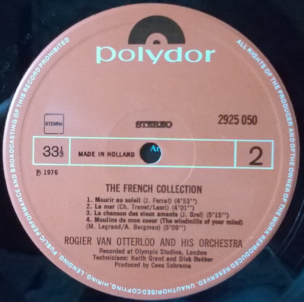 Rogier Van Otterloo : The French Collection (LP)