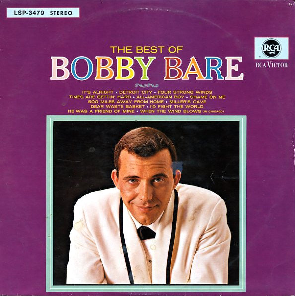 Bobby Bare : The Best Of Bobby Bare (LP, Comp)