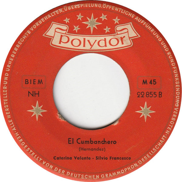 Caterina Und Silvio : Mucho, Mucho, Mucho / El Cumbanchero (7", Single)
