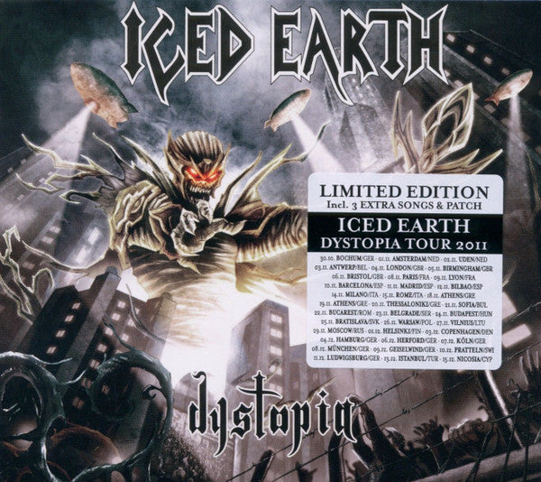 Iced Earth : Dystopia (CD, Album, Ltd, Dig)