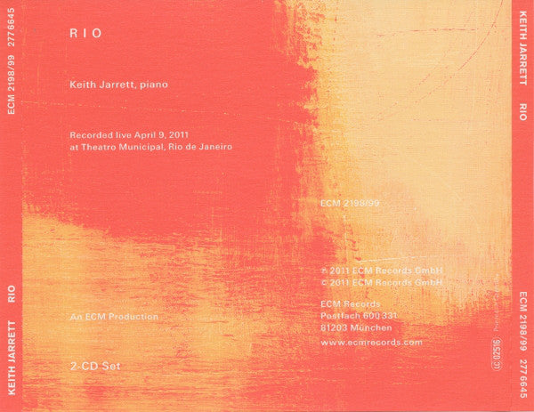 Keith Jarrett : Rio (2xCD, Album)