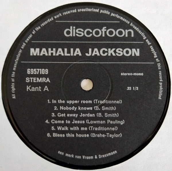 Mahalia Jackson : In The Upper Room (LP, Comp)