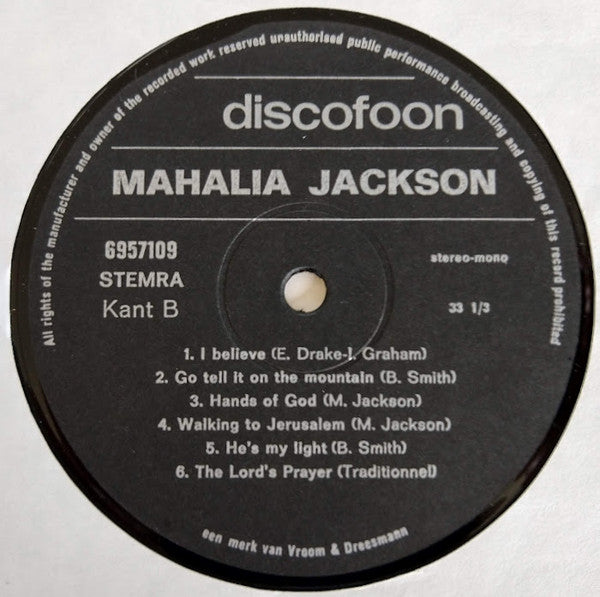 Mahalia Jackson : In The Upper Room (LP, Comp)