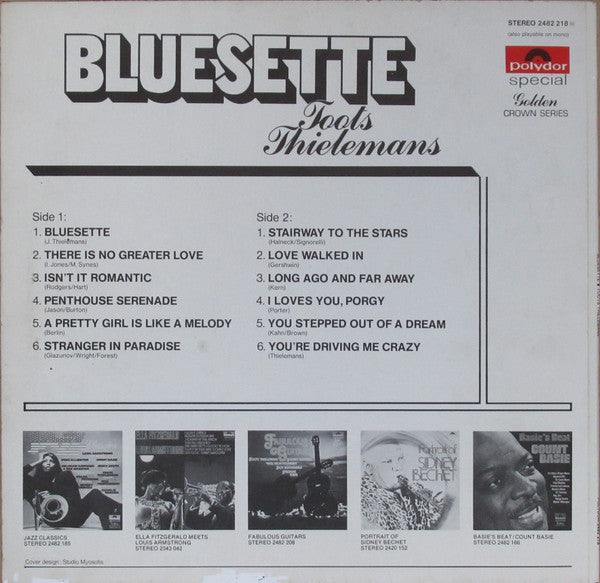 Toots Thielemans : Bluesette (LP, Comp)