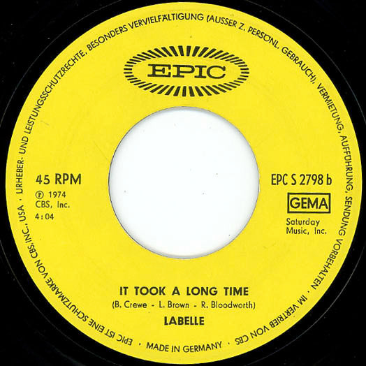 Labelle : Lady Marmalade (7", Single)