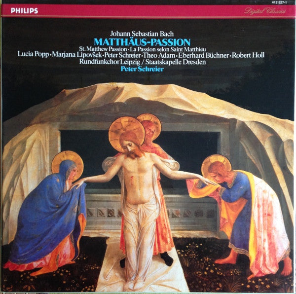 Johann Sebastian Bach - Peter Schreier : Matthäus-Passion (4xLP + Box)