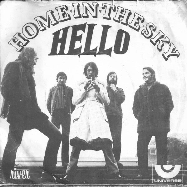 Hello (5) : Home In The Sky (7", Single)