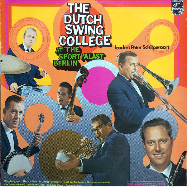 The Dutch Swing College Band : Dutch Swing College At The "Sport Palast", Berlin (LP, RP)