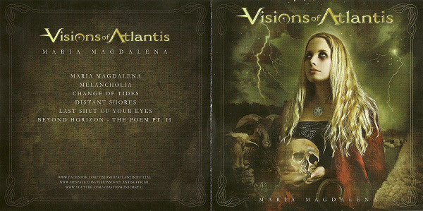 Visions Of Atlantis : Maria Magdalena (CD, EP)