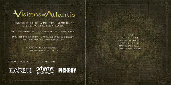 Visions Of Atlantis : Maria Magdalena (CD, EP)