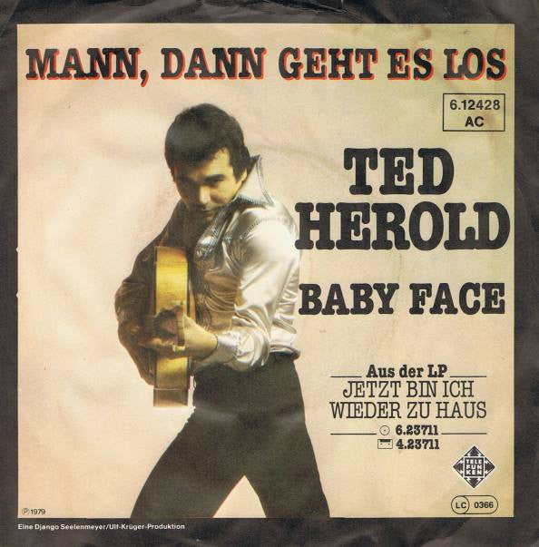 Ted Herold : Mann, Dann Geht Es Los (7", Single)