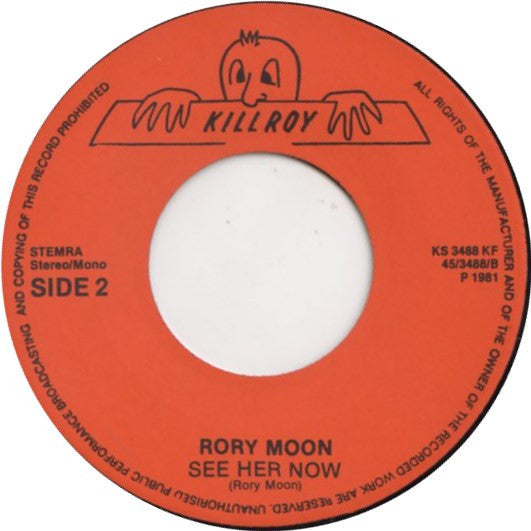 Rory Moon : Little Wond'ring Why  (7", Single, RE)