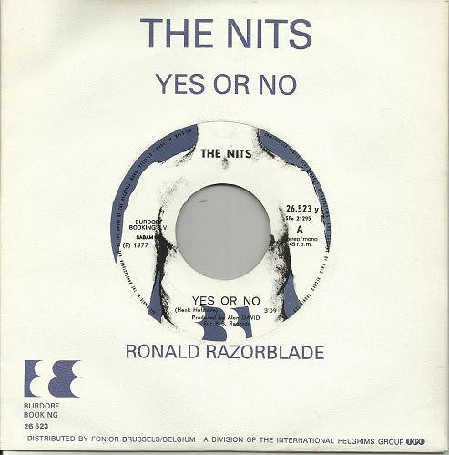 The Nits : Yes Or No (7", Single)