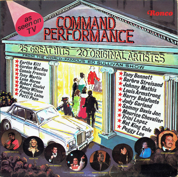Various : Command Performance (LP, Comp, RM)