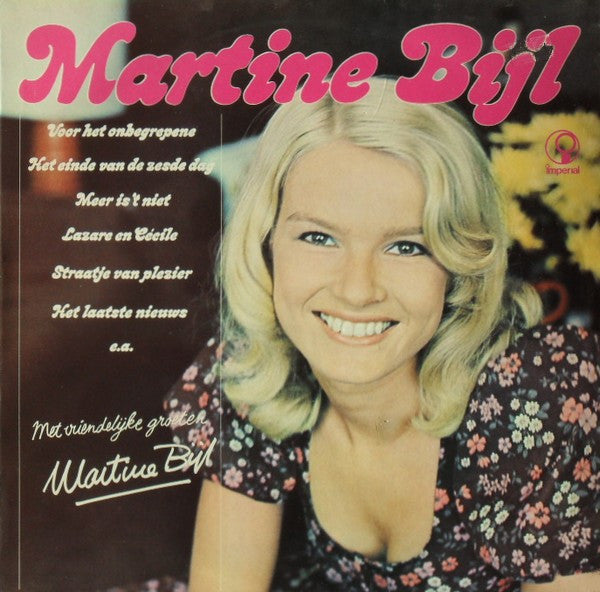 Martine Bijl : Met Vriendelijke Groeten (LP, Comp)