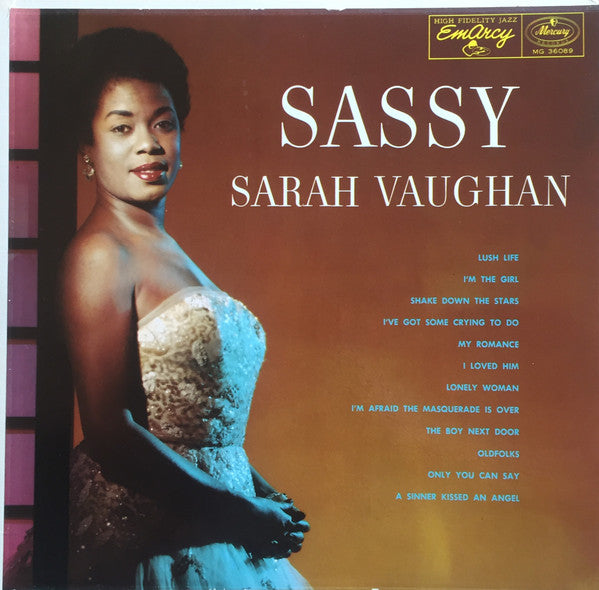 Sarah Vaughan : Sassy (LP, Album, Mono)
