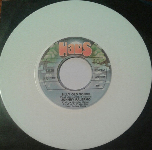 Johnny Palermo : Silly Old Songs (7", Single, Whi)