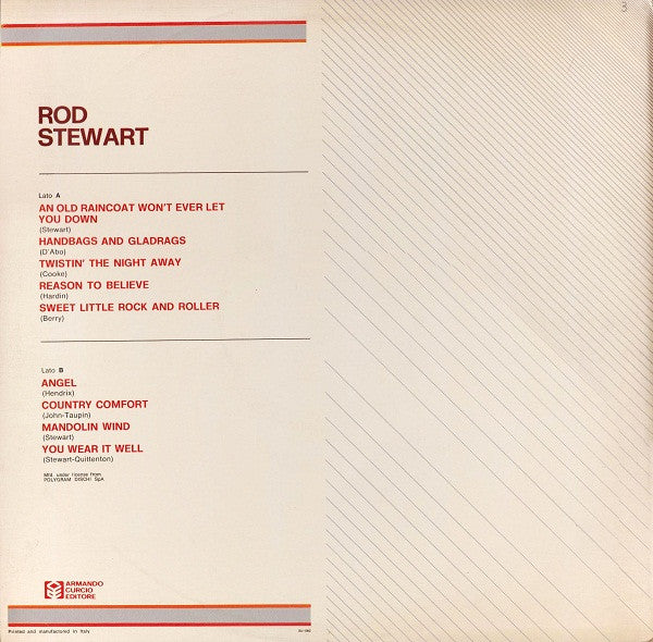 Rod Stewart : Rod Stewart (LP, Comp)