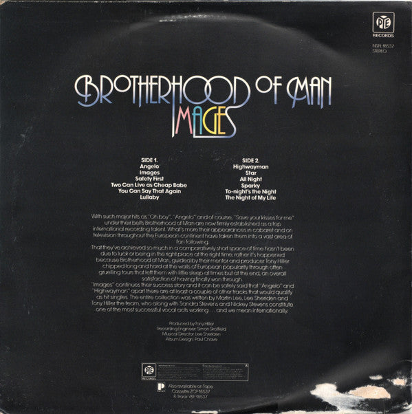 Brotherhood Of Man : Images (LP, Album)