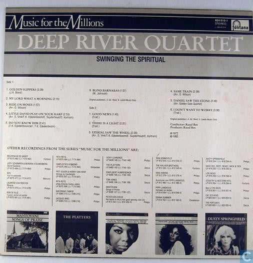 Deep River Quartet : Swinging The Spiritual (LP)