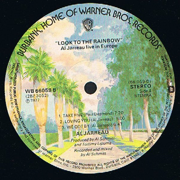 Al Jarreau : Look To The Rainbow (2xLP, Album, Gat)
