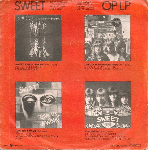 The Sweet : Fever Of Love (7", Single)