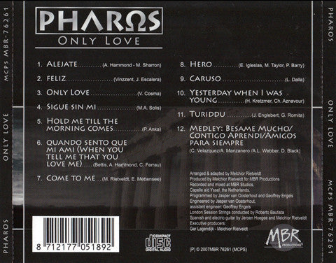 Pharos* : Only Love (CD, Album)