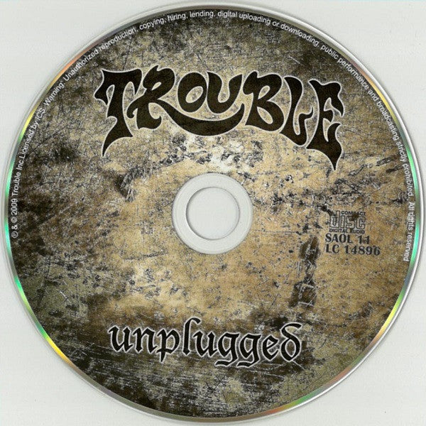 Trouble (5) : Unplugged (CD, RE, Dig)