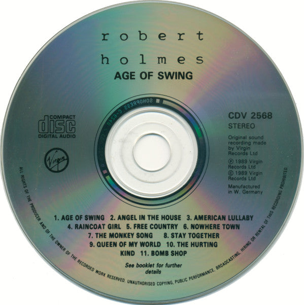 Robert Holmes (3) : Age Of Swing (CD, Album)