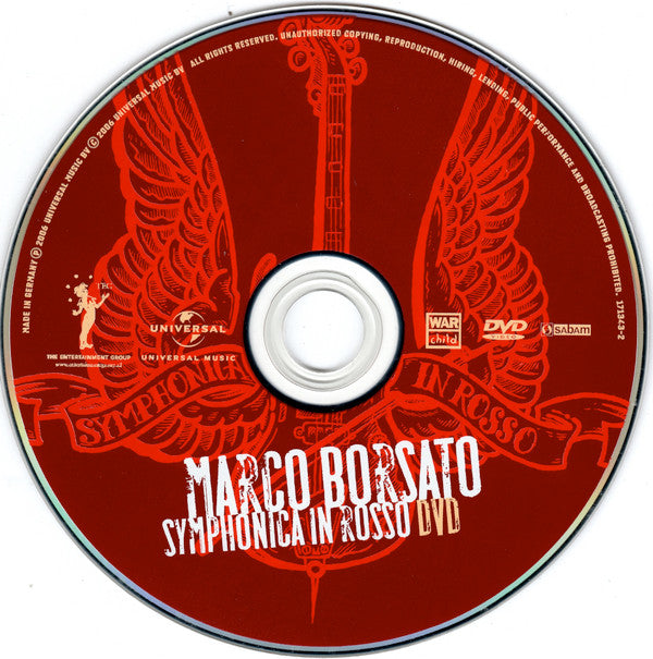 Marco Borsato : Symphonica In Rosso (DVD-V, PAL + CD + S/Edition)