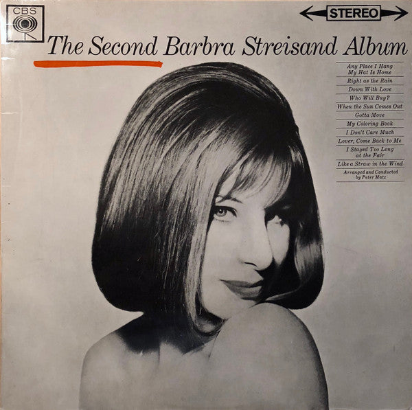 Barbra Streisand : The Second Barbra Streisand Album (LP, Album)
