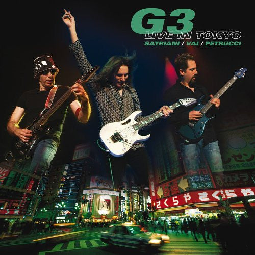 G3 (6), Joe Satriani ,  Steve Vai ,  John Petrucci : G3 - Live In Tokyo (2xCD, Album)