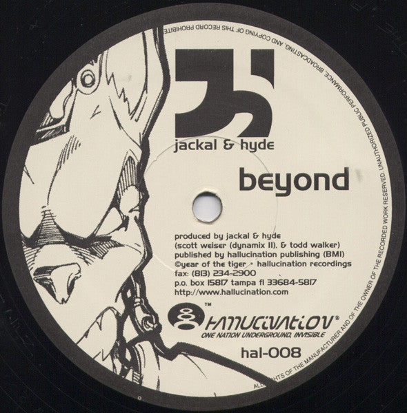 Jackal & Hyde : Beyond / Get Down To My Technique (12")