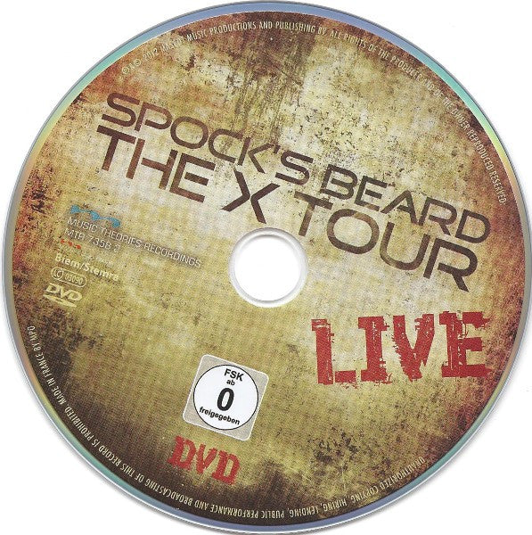 Spock's Beard : The X Tour - Live (2xCD, Album + DVD-V + Dlx, Ltd)