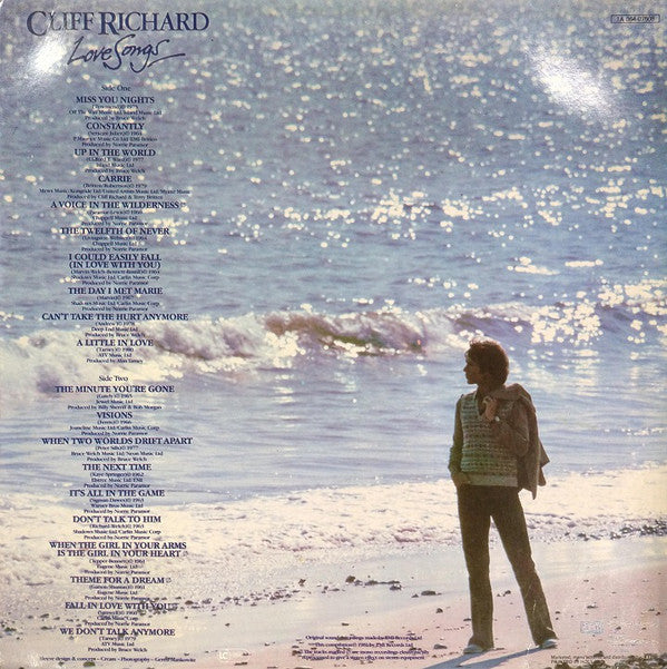 Cliff Richard : Love Songs (LP, Comp, Mono)