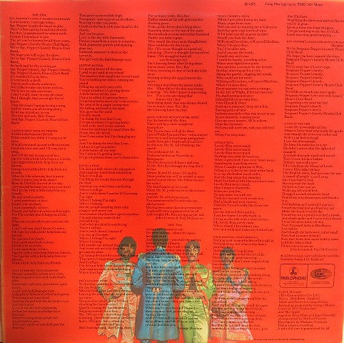 The Beatles : Sgt. Pepper's Lonely Hearts Club Band (LP, Album, Mono, Gat)