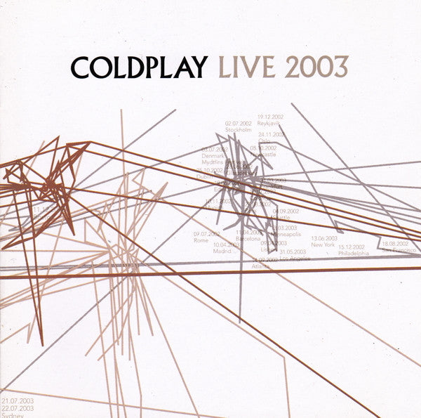 Coldplay : Live 2003 (DVD-V, Multichannel, PAL + CD, Album, Enh, Mixed)