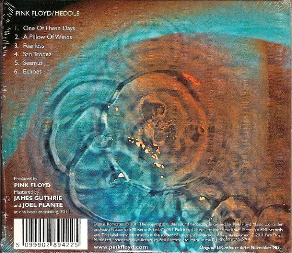 Pink Floyd : Meddle (CD, Album, RE, RM, Gat)