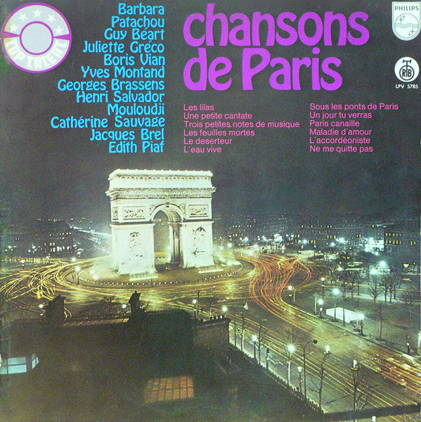 Various : Chansons De Paris (LP, Comp)