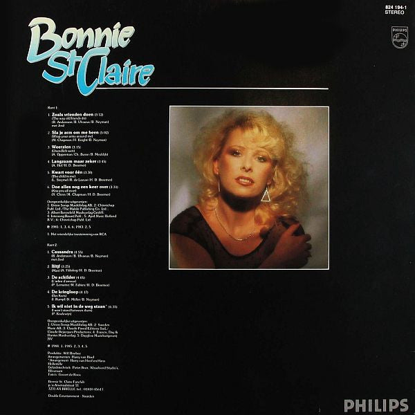 Bonnie St. Claire : Bonnie St Claire (LP, Album)