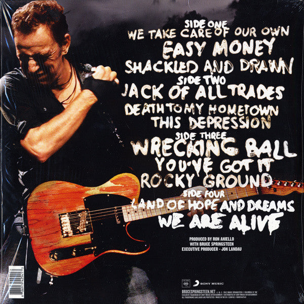 Bruce Springsteen : Wrecking Ball (2xLP, Album + CD)
