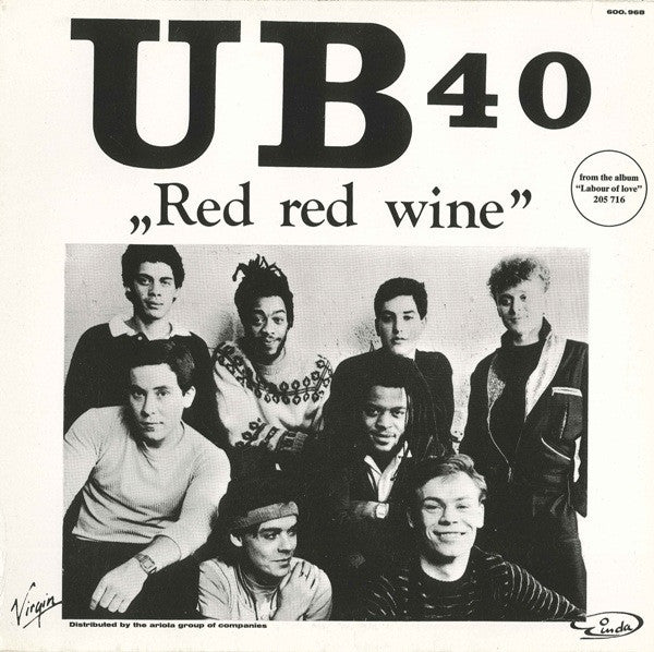 UB40 : Red Red Wine (12")